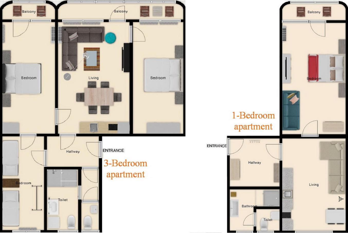 Ge Apartments Прага Екстериор снимка